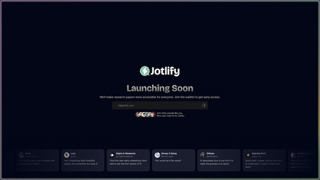 Jotlify